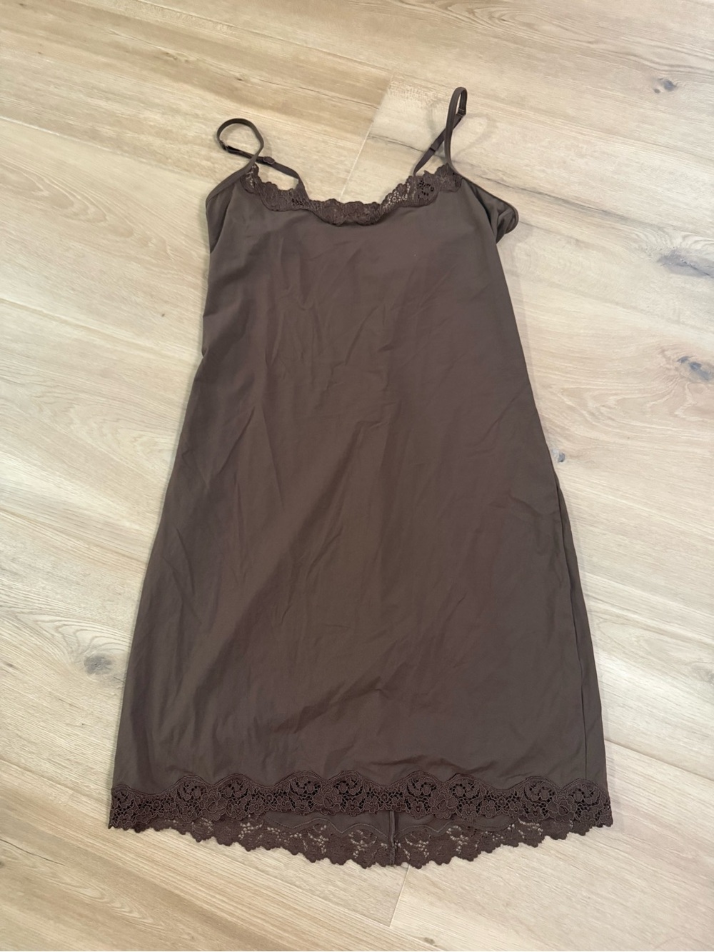 Skims Fits Everybody Lace Slip Dress